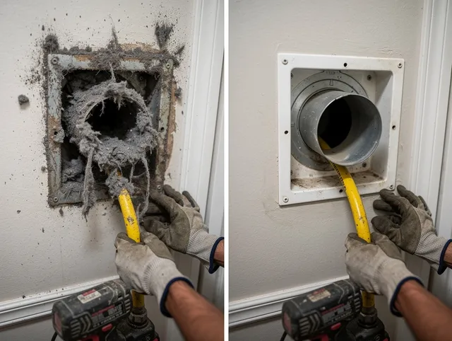 Expert gas dryer vent cleaning by Monroe Dryer Vent Cleaning in Monroe